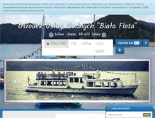 Tablet Screenshot of bialaflota-solina.pl